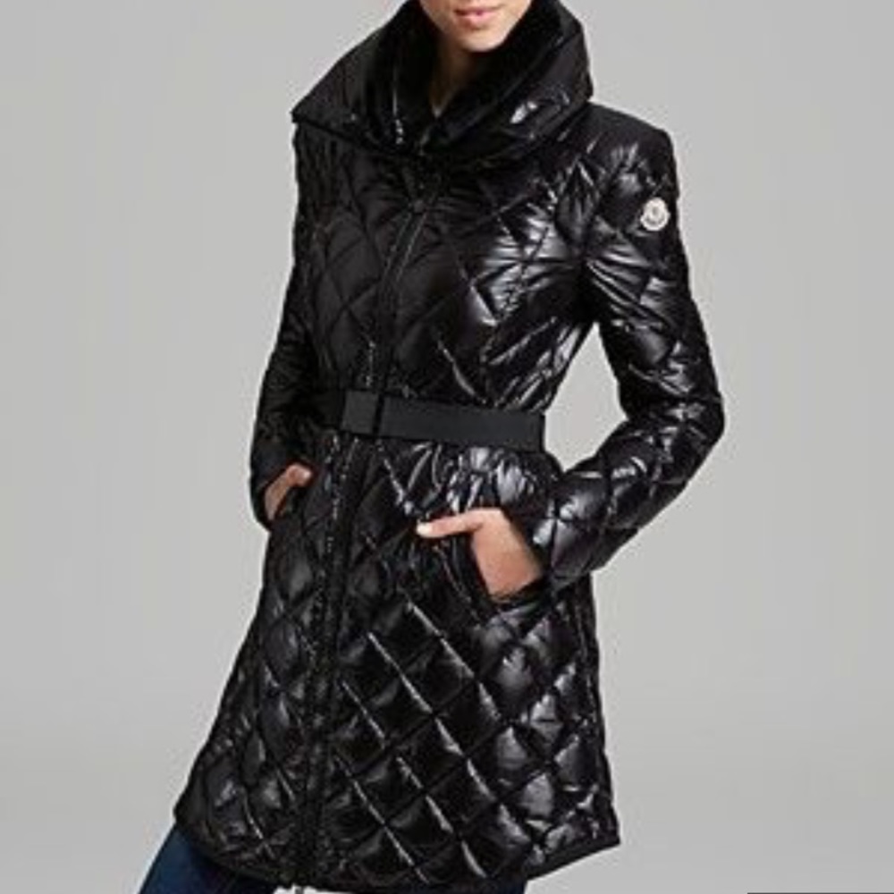 Moncler Glacier Genuine Rabbit down coat